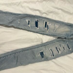 American Eagle Outfitters Blue Skinny Jeans